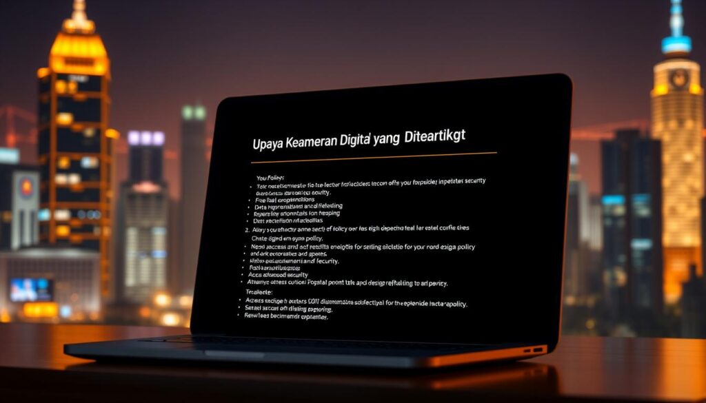 Kebijakan Keamanan Digital