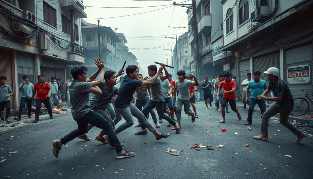 kekerasan jalanan