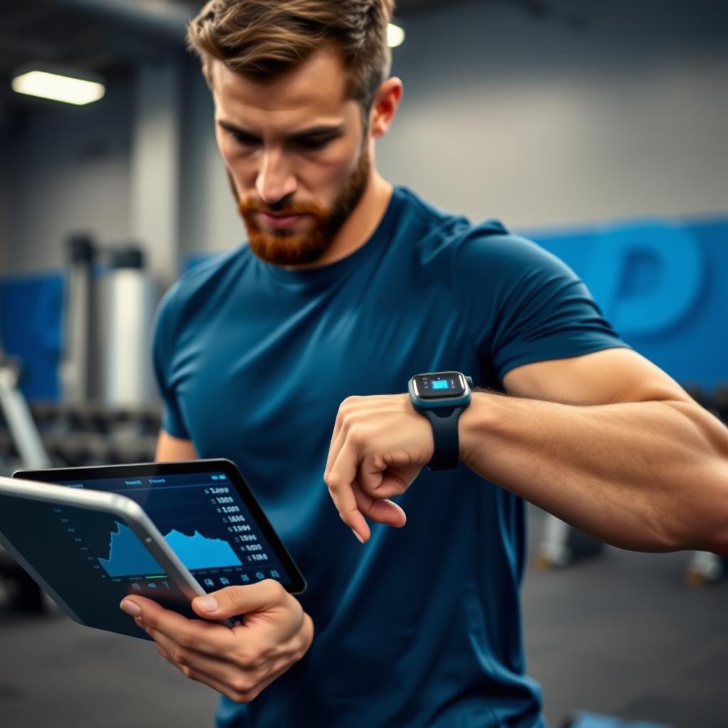 Perangkat biofeedback untuk mengukur respons mental dalam program olahraga