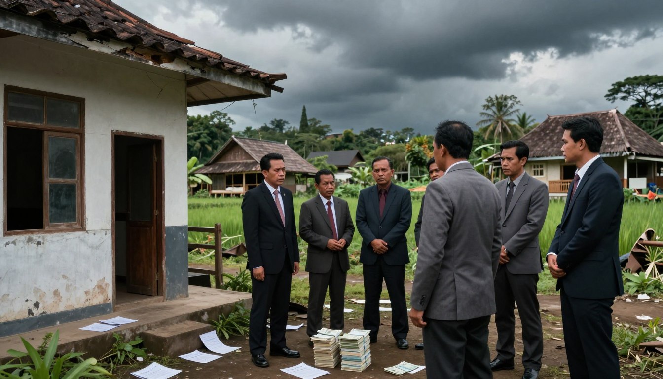 korupsi dana desa, korupsi kabupaten miliaran